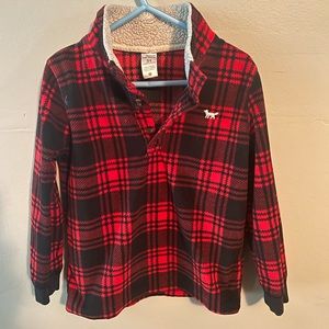 Checkered pullover 5t